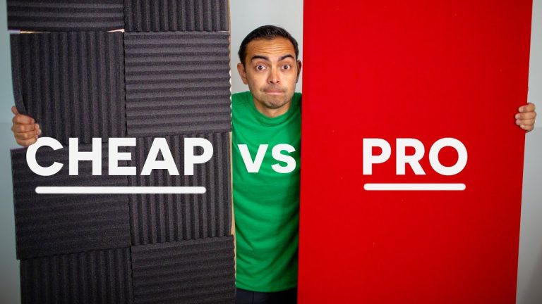 $50 DIY vs $450 PRO Acoustical Panels (Worth It?) – Echo & Sound Proofing