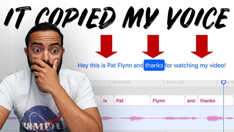 This Audio Editing Tool “Deep Faked” My Voice  👀 (Actually Useful or SCARY?)