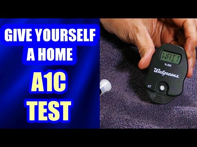 Give Yourself A Home A1C Test