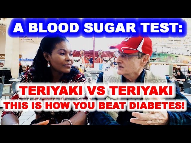 A Blood Sugar Test: Teriyaki vs Teriyaki (Dennis & Benedicta)