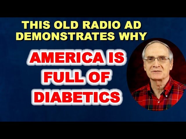 This Old Radio Ad Demonstrates Why America is Full of Diabetics!