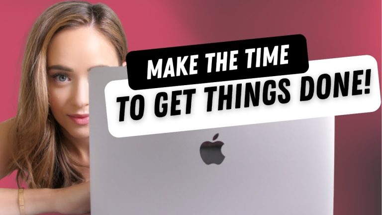 Morning Routine + Calendar Blocking Tips (When You’re SUPER Overwhelmed!)