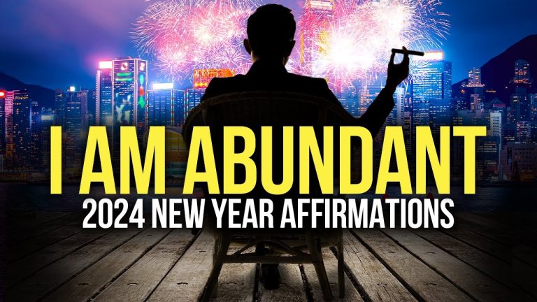 LISTEN EVERY NIGHT BEFORE SLEEP IN 2024! “I AM” Affirmations For Abundance, Success, & Confidence