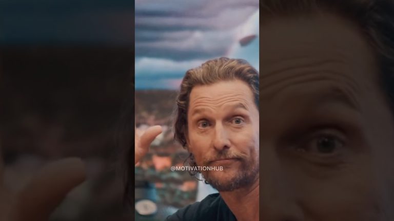 WHAT’S YOUR MORE? #motivation #inspiration #matthewmcconaughey