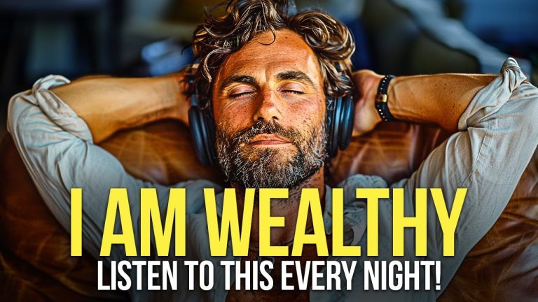 “I AM RICH, ABUNDANT, & WEALTHY” Best Money Affirmations for Wealth – Listen To This Every Night!