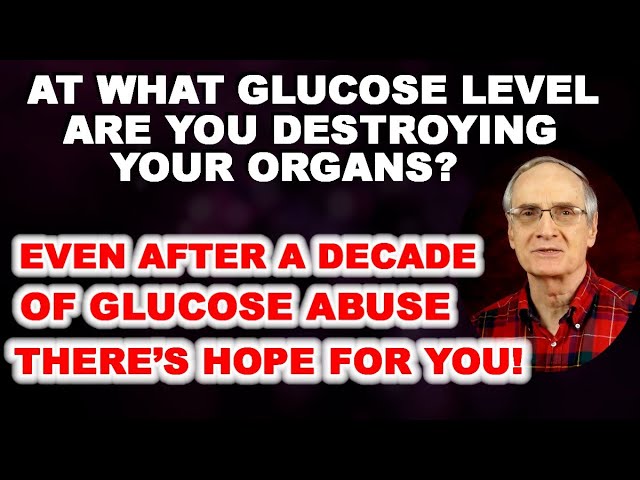 At What Glucose Level are You Damaging Your Organs? And Even After a Decade – There’s’ Hope for You!