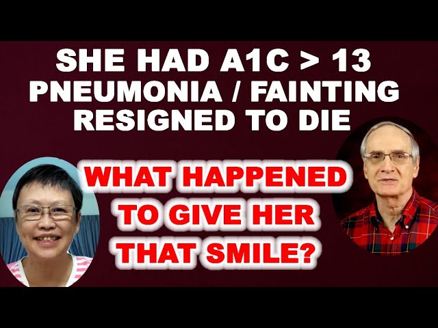 Outrageous A1c, Fainting, and Pneumonia – Why is She Smiling Today