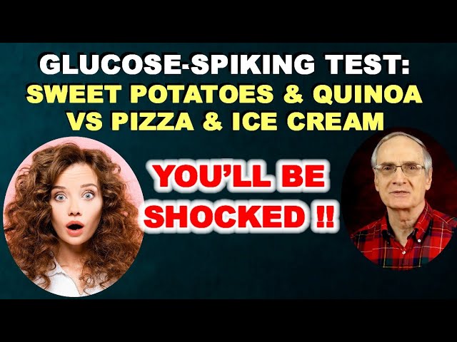 Glucose-Spiking Test: Sweet Potatoes & Quinoa VS Pizza & Ice Cream. YOU’LL BE SHOCKED!!