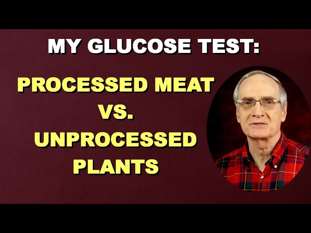 Glucose Test: Processed Meat vs Unprocessed Plants