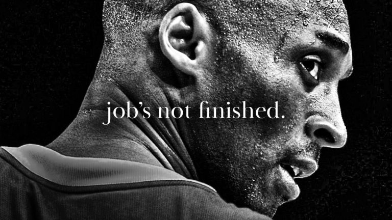 THE JOB’S NOT FINISHED, YOU HAVE WORK TO DO – Kobe Bryant Motivational Speech Compilation