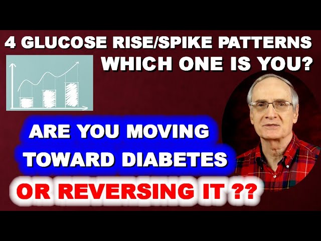 4 Glucose Rise/Spike Patters: Which One is You? Your Answer makes all the difference!