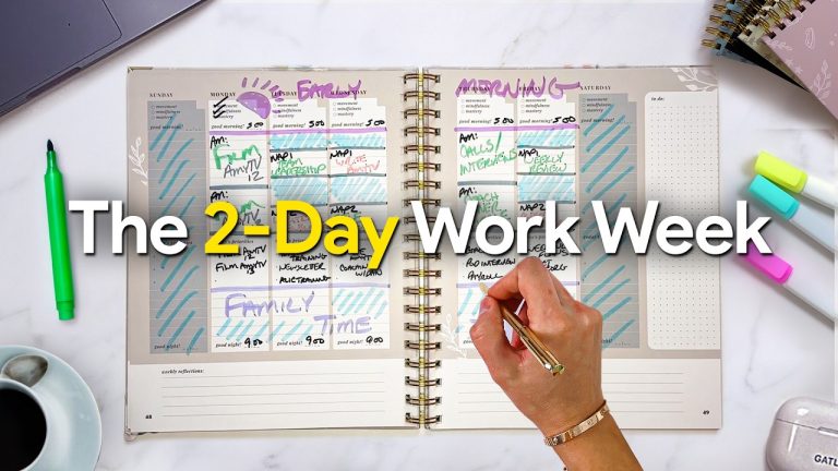 How I Schedule My Week as a Mom & CEO