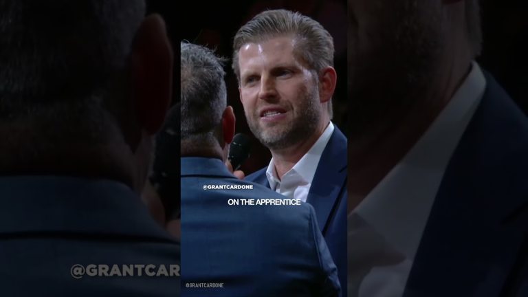 Eric Trump reveals the real game