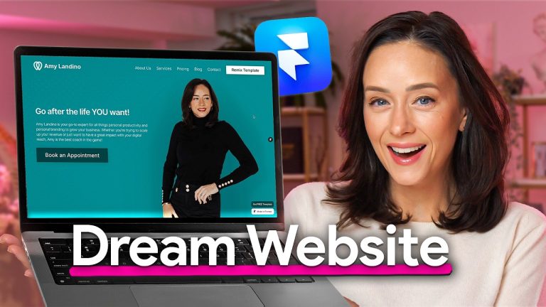 I Built My Dream Website in One Morning: Framer Step-by-Step Guide