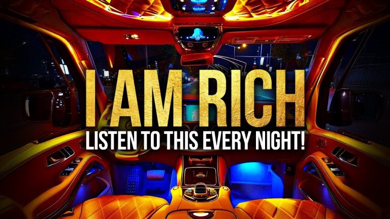 “I AM RICH & WEALTHY” – 2025 Best I AM Affirmations for Money, Wealth, and Success