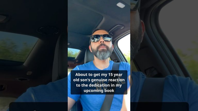 My son’s genuine reaction to the dedication of my new book. Lean Learning comes out in 14 days!