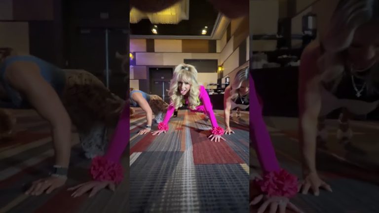 Can You Do Push Ups in Heels Like Us Baddies? ✨