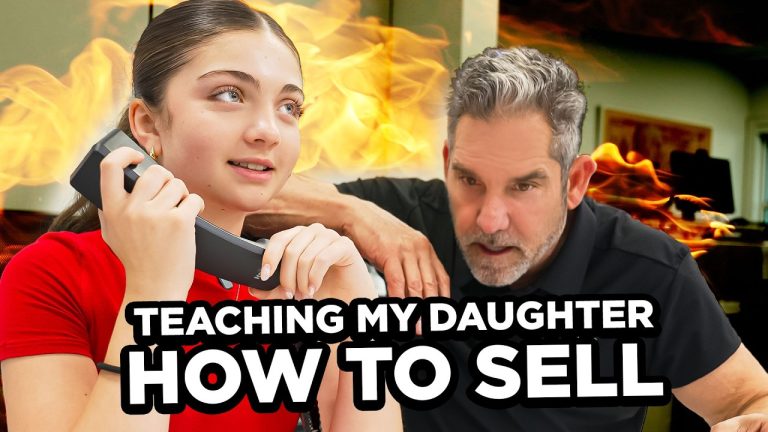 Teaching My Daughter How to Close A Sale Over The Phone