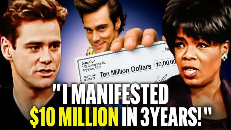 From a Blank Check to $10M – Jim Carrey’s Secret Manifestation Awakening
