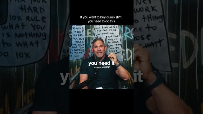 If you want to buy dumb sh*t you need to do this _____