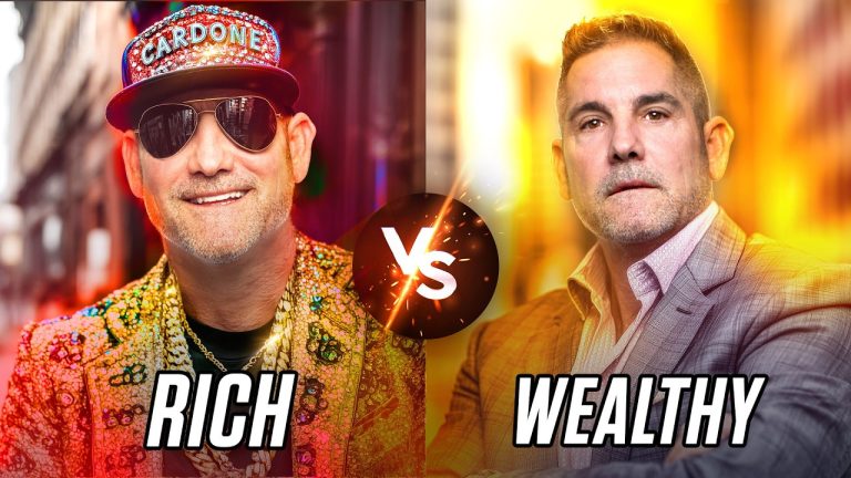 The Difference Between RICH & WEALTHY