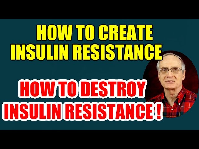 How to Create Insulin Resistance / How to Destroy Insulin Resistance