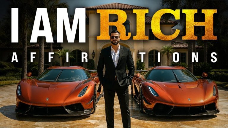 BILLIONAIRE “I AM” AFFIRMATIONS For Money, Wealth & Success 2025 (Watch Every Night!)