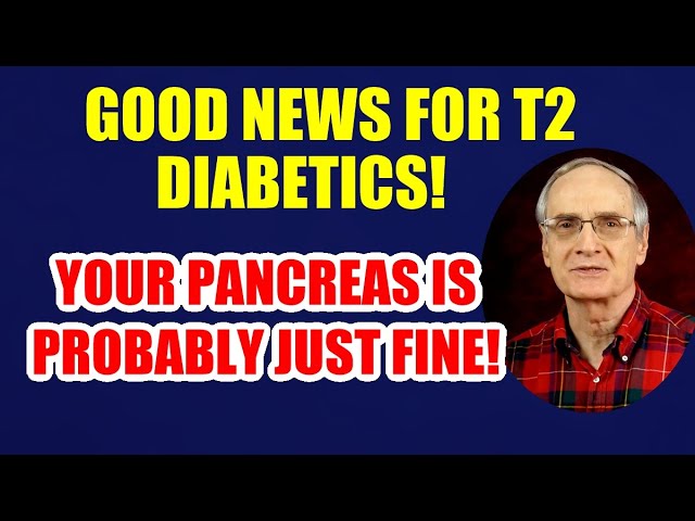 Good News for T2 Diabetics: Your Pancreas is Probably Just Fine!