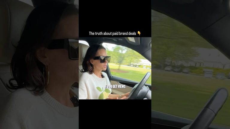 The Truth About Paid Brand Deals