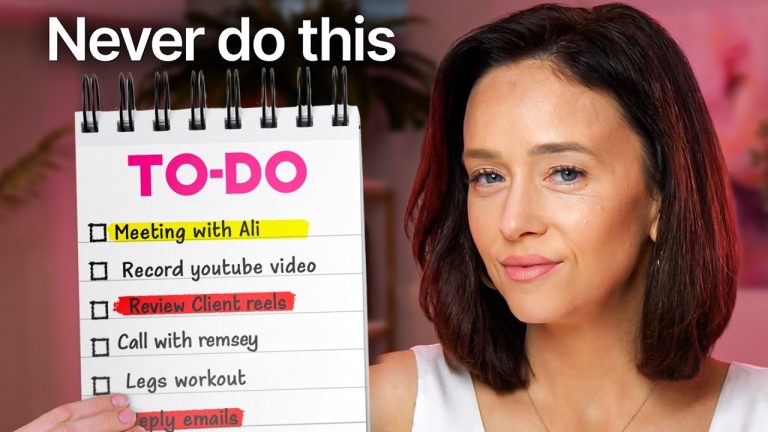 Stop Checking Off Your To-Do List (Do This Instead)