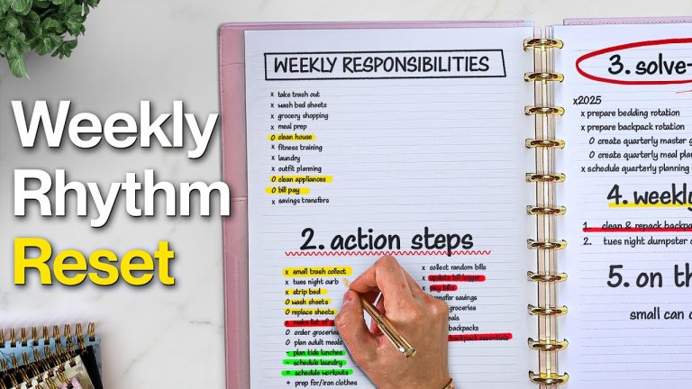 How To Get Your Life Together (One Week At A Time)