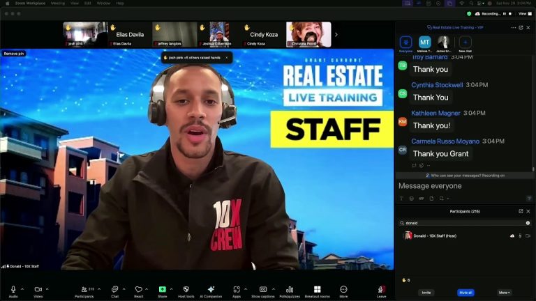 How to Buy Real Estate With NO Money Down (LIVE Training With Grant Cardone)