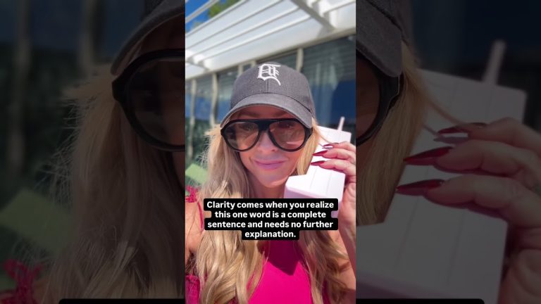 This One Powerful Word Changed My Life🤚