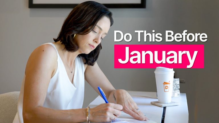 The One Habit You Need Before January 1
