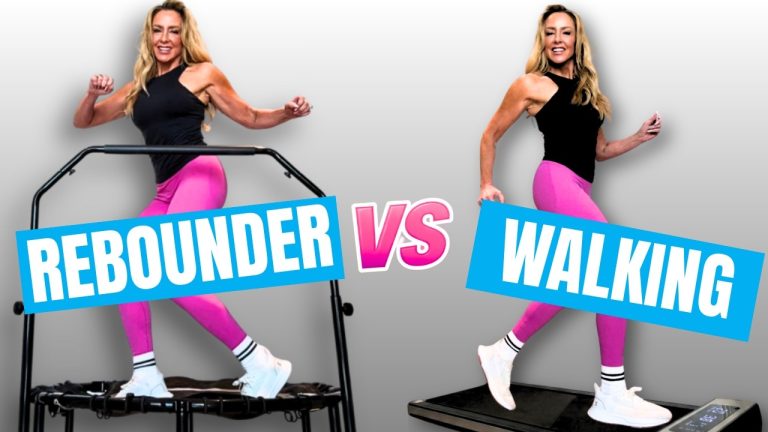 Walking vs Rebounding – Which ACTUALLY Burns More Fat After 50?