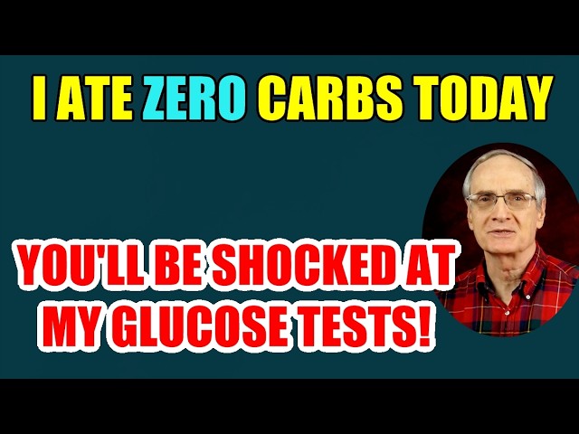 I Ate Zero Carbs Today – You’ll be Shocked at My Glucose Tests!