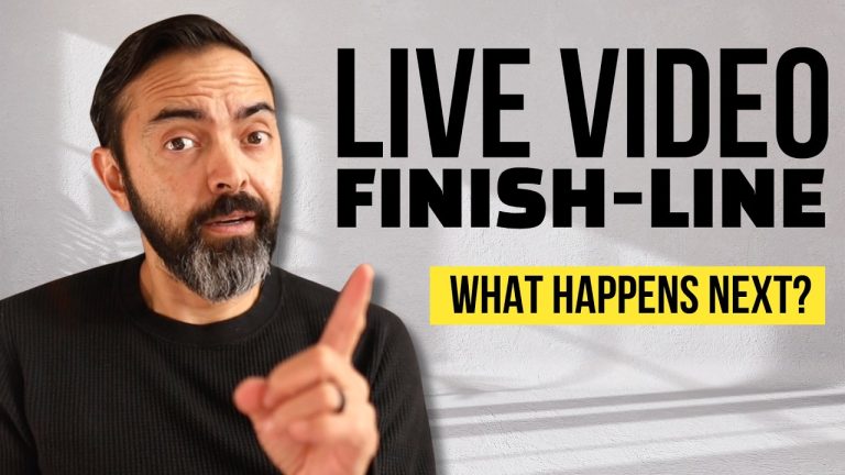 Live Video Challenge Finish Line! (Here’s What To Do Next)