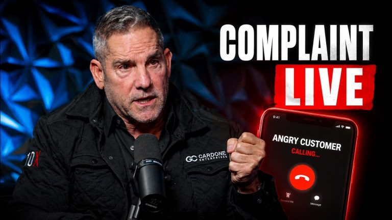 Grant Cardone Gets Confronted Live… Then Calls the Customer