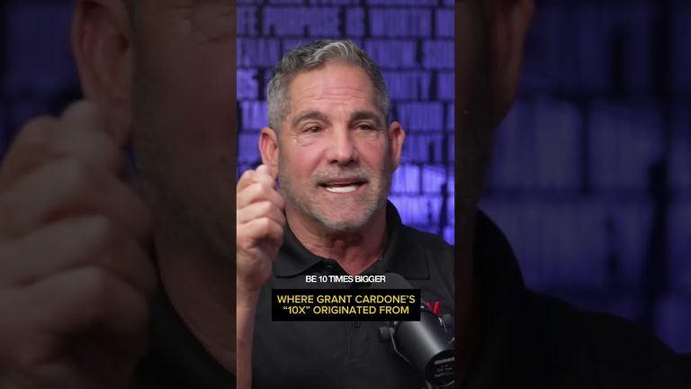 How Grant Cardone Chose The Term 10X