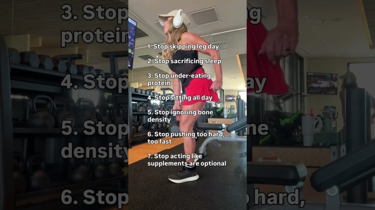 Stop doing these things if your goal is to age powerfully!!
