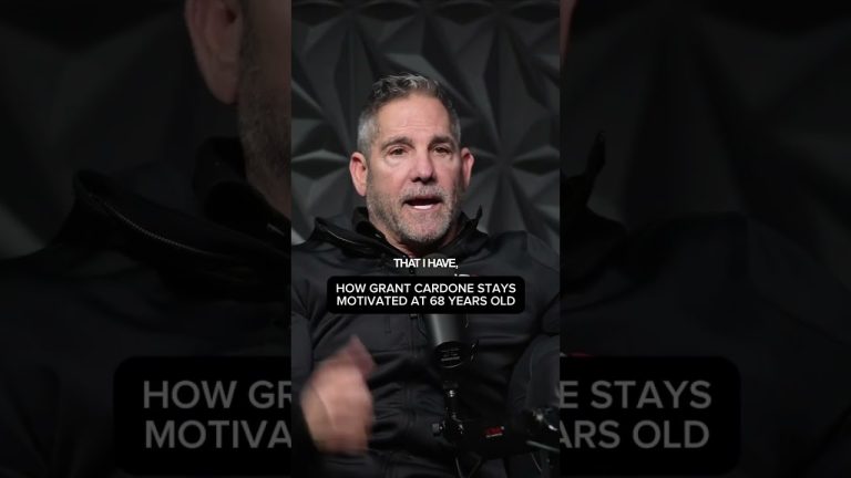 How Grant Cardone Stays Motivated
