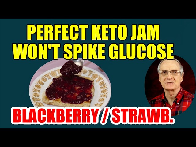 Perfect Keto Blackberry Jam – Won’t Spike Glucose