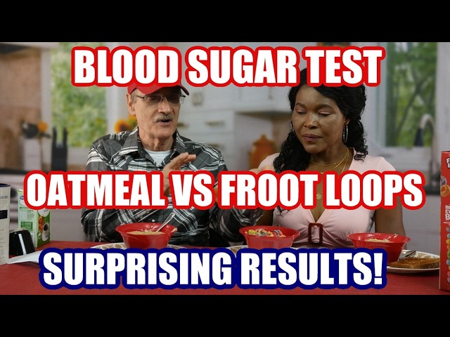 Blood Sugar Test: Oatmeal vs Froot Loops (Surprising Results)
