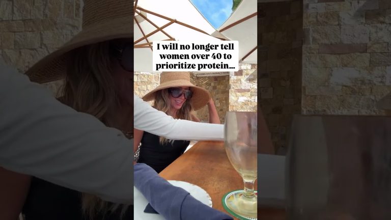 I will no longer tell women to prioritize protein.