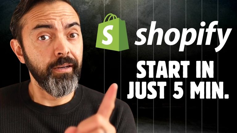 How to Start (and Design) a Shopify Store (Quick Tutorial)