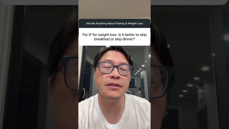 Skip breakfast or dinner for time resticted eating?