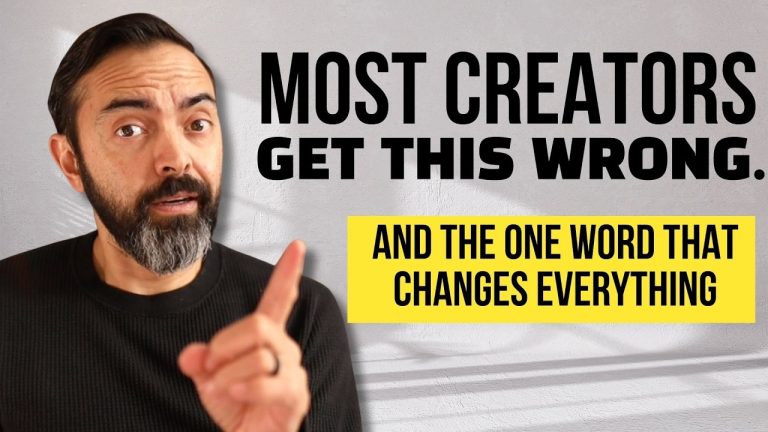 Where most creators go WRONG with selling things.