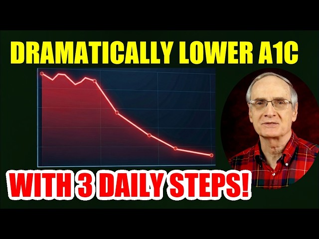 Dramatically Reduce A1c with 3 Daily Steps