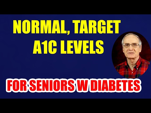 Normal, Target A1c Levels for Seniors with Diabetes