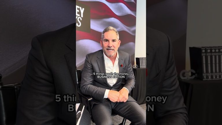 5 Things Worth The Money IN BUSINESS